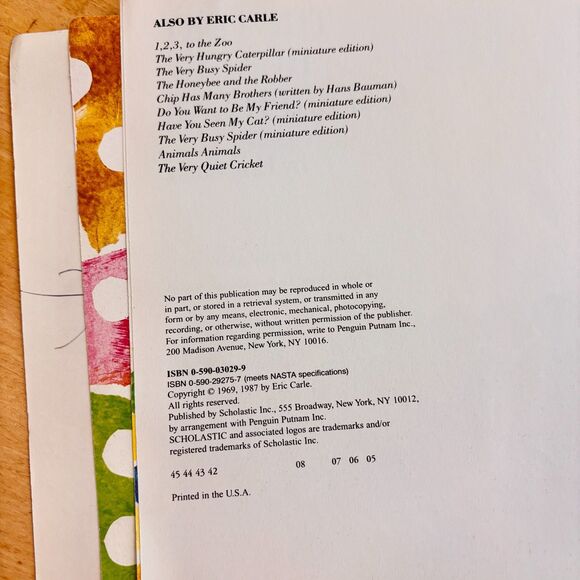 2 ERIC CARLE THE VERY HUNGY CATERPILLER & PANCAKES PANCAKE PAPERBACK - Picture 10 of 12